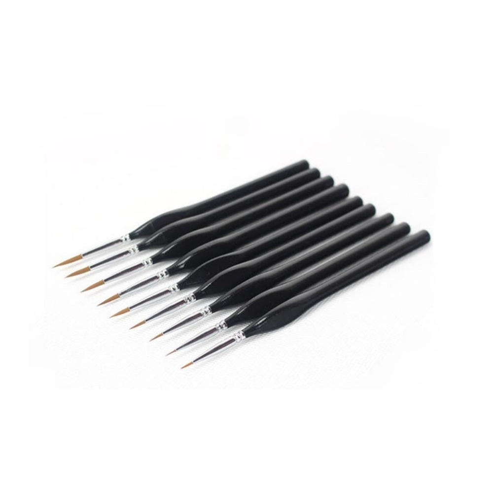 아클라 라이너 브러쉬9종 세트 수채화 유화 아크릴 미술 붓, 1세트 9,900원