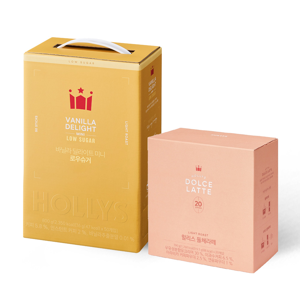 [할리스] 바닐라딜라이트 미니 로우슈거 50T+ 돌체라떼 20T, 16g, 1, 50 35,900원