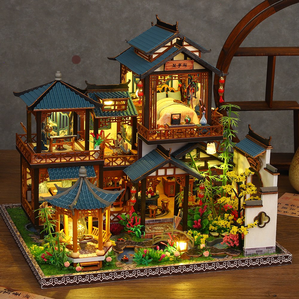 옥탑방어른이 대형 DIY 미니어처 하우스 만들기 무릉도원 한글설명서 52,150원