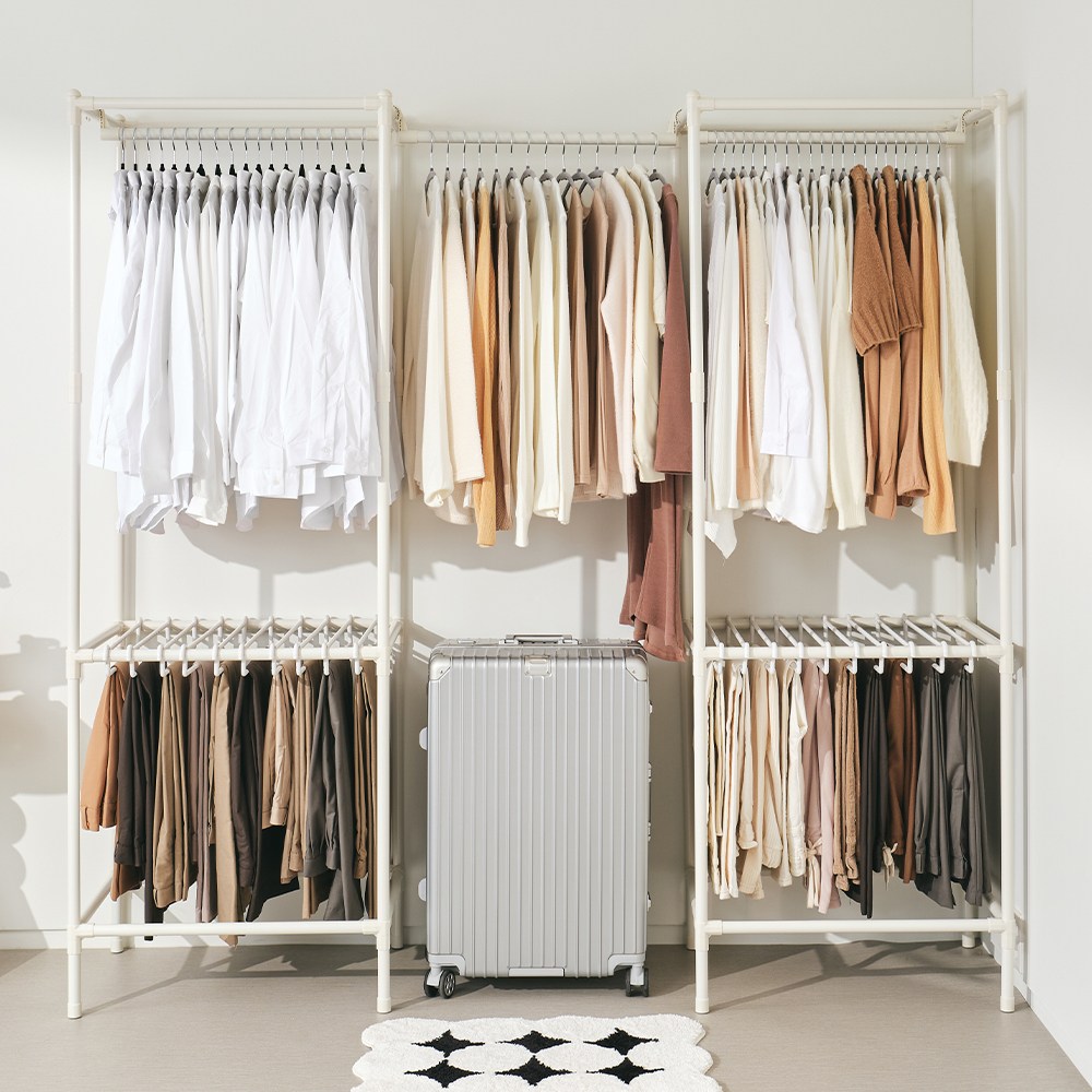 엠에프매직하우스 트윈 시스템 멀티 행거 + 고무망치, 화이트 79,910원