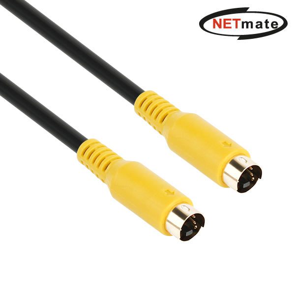 NETmate NMA-SS050MB SVHS S-Video 케이블 5m, 1개 2,700원