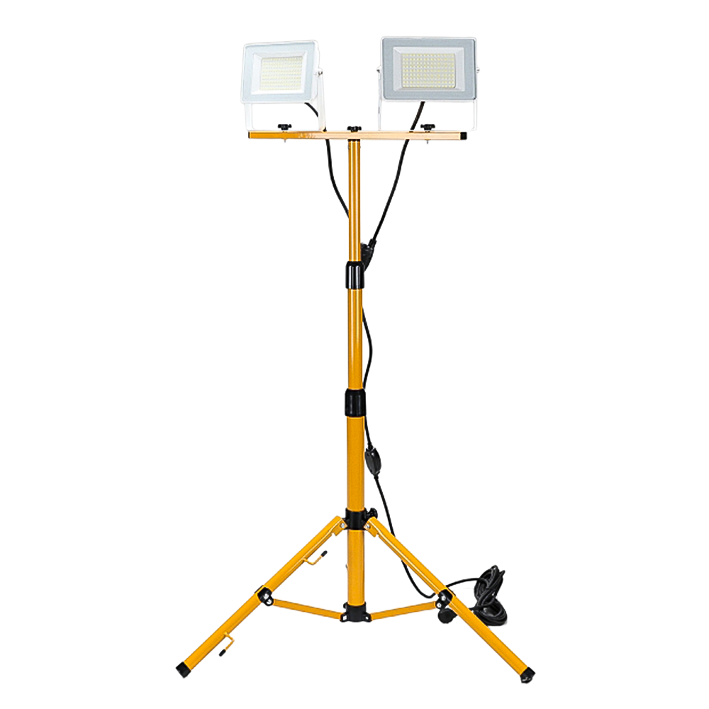 툴리버 LED 투광등 작업등 50W 2구 100W 투광기 삼각대, 1개 57,500원