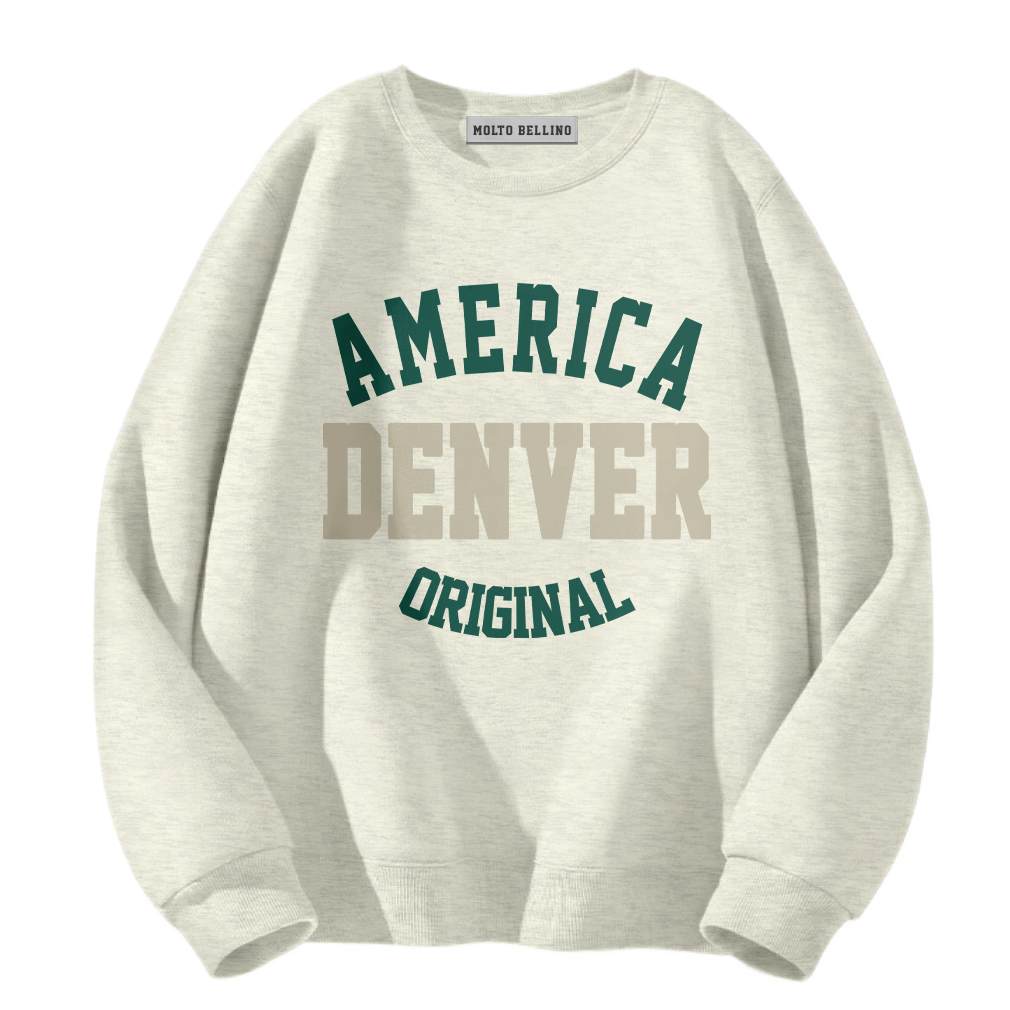 몰토벨리노 ST 덴버 스탠다드핏 맨투맨 티셔츠 24,900원