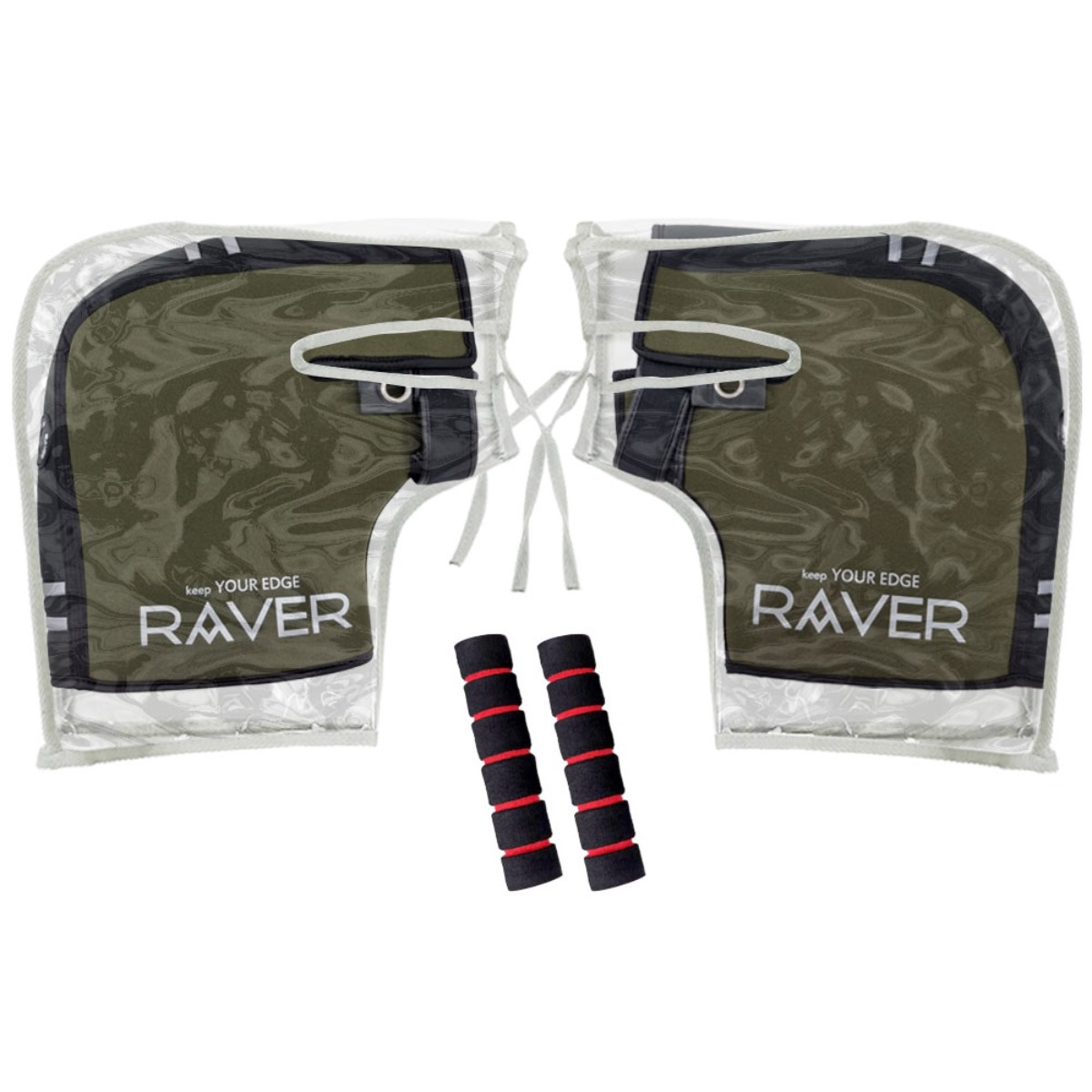 오토바이 방한토시 레이버 카키+레버그립+바이크핏 비닐커버 방수 핸들커버 40,500원