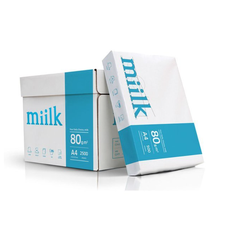 한국제지 밀크 Millk 80g A4 2500매 1박스 복사용지 a4용지 34,090원