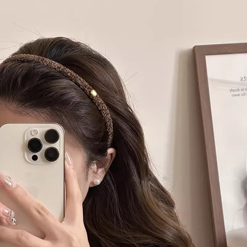 소우샵 벨로아 심플 얇은 머리띠 2개세트 머리띠 14,800원