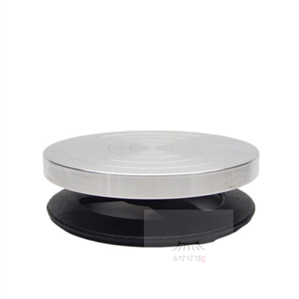 소망상점 회전 작업대 꽃꽂이 돌림판 AL25 알루미늄 주물 25cm 촬영턴테이블 112,700원