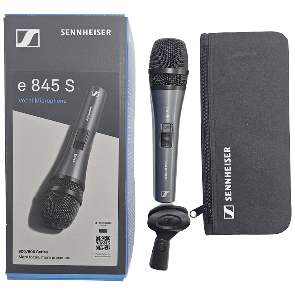 젠하이저 E845 S 유선 마이크 초지향성 다이나믹 핸드 마이크 (독일/수입정품) 180,000원