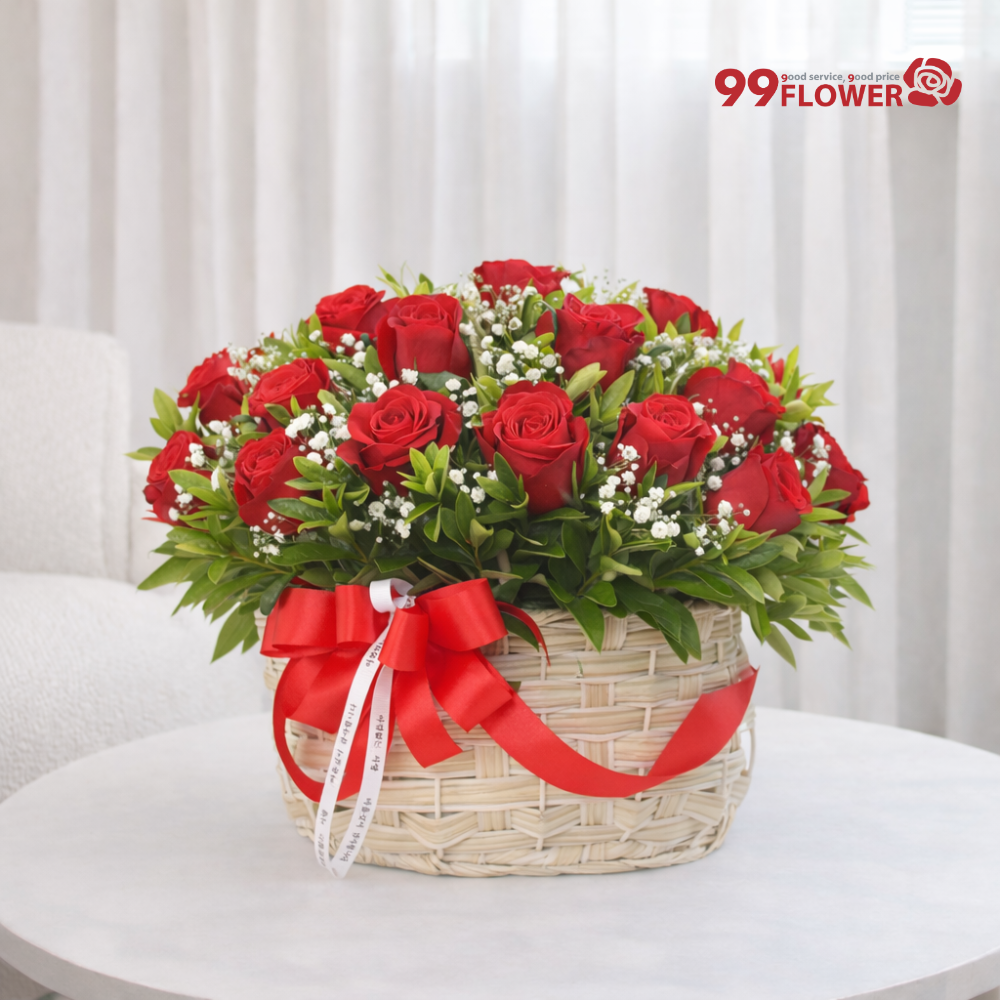 발렌타인데이 꽃다발 기획전 | 당일제작 당일발송 생화 발렌타인데이 꽃선물, 1개, 06.행복한하루되세요_A2055 71,800원