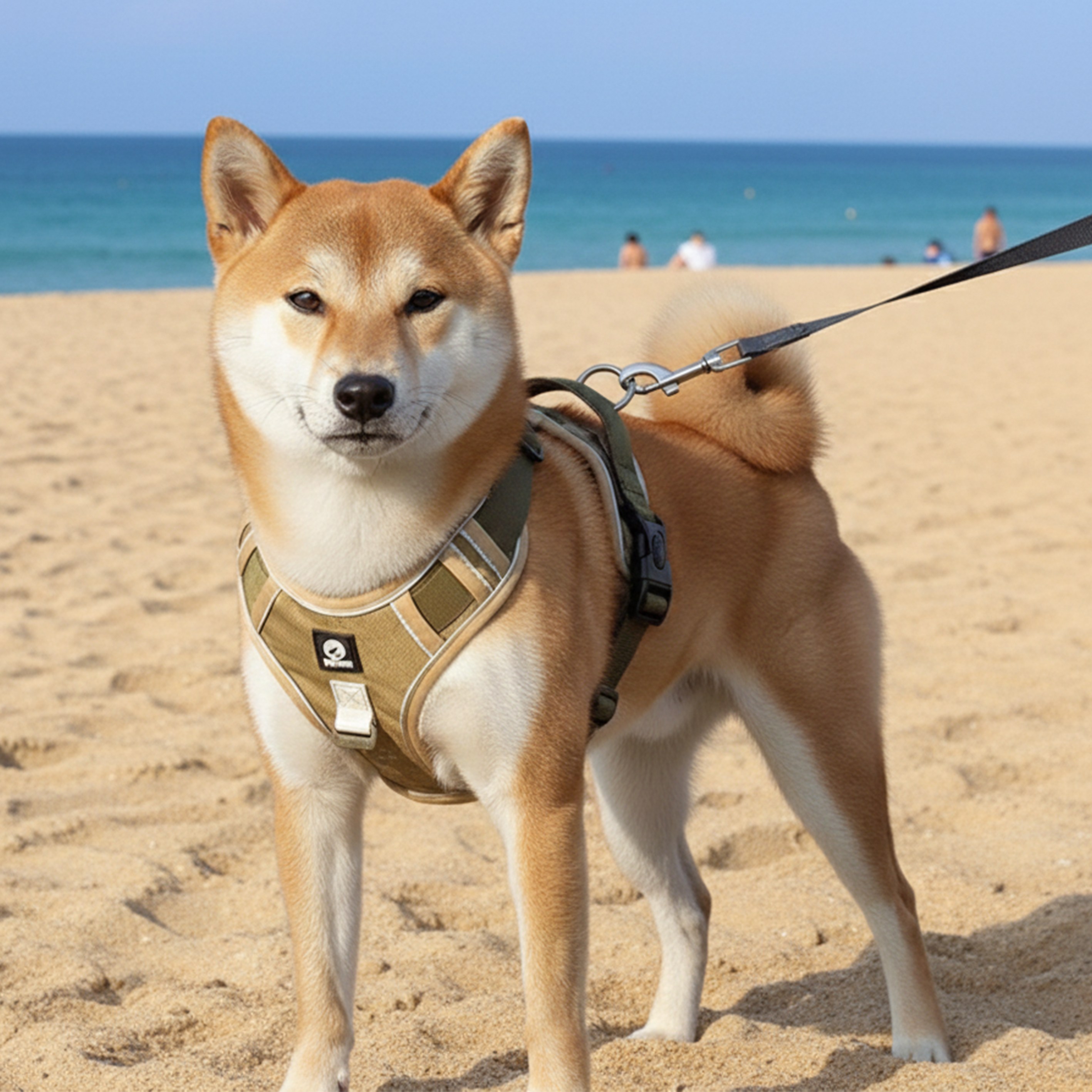 푸키 강아지 중형견 대형견 이중잠금 리지드 하네스 가슴줄 14,880원