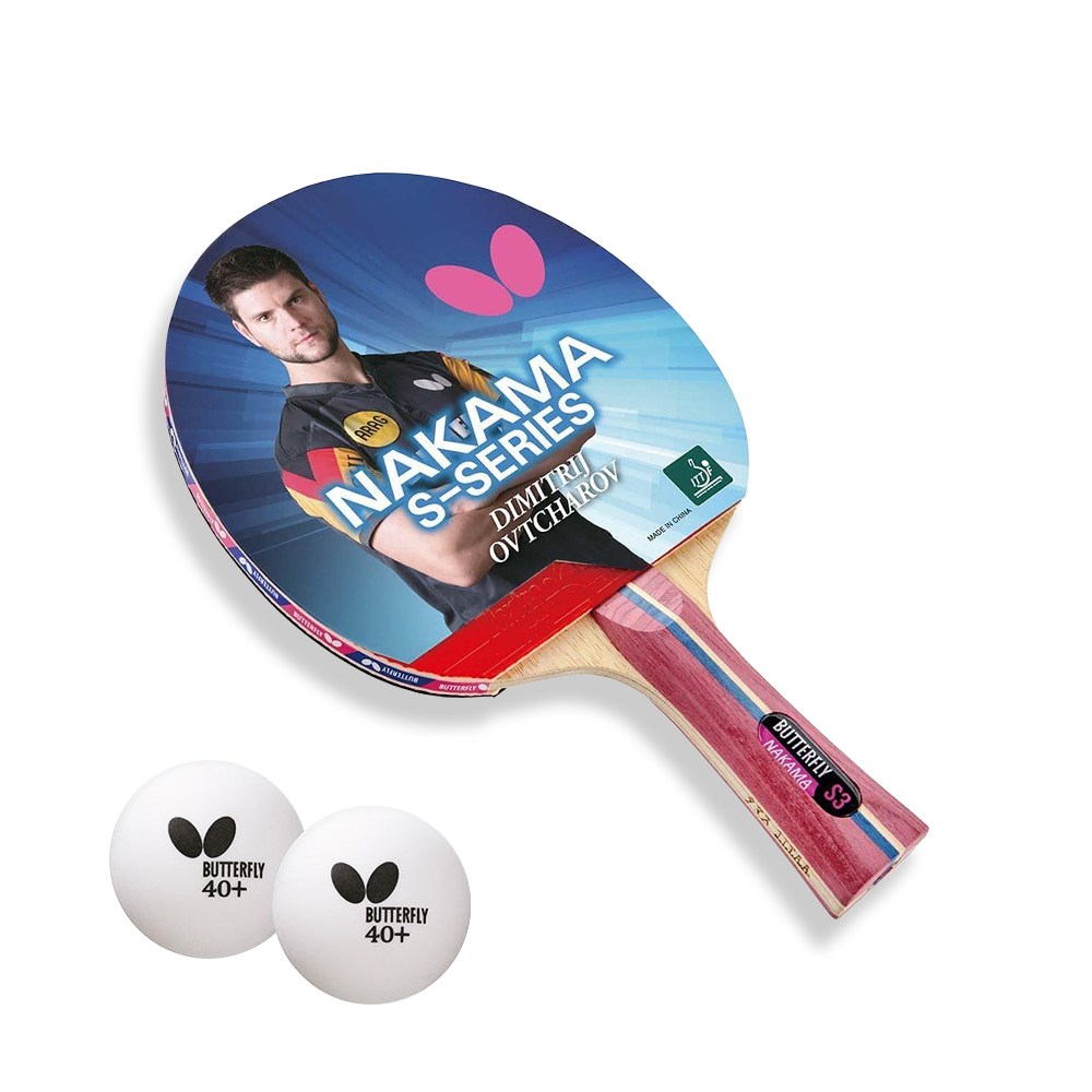 [정품] 버터플라이 쉐이크 탁구라켓 NAKAMA - S3 / 25년신형, 1개, 상세페이지 참조 135,000원