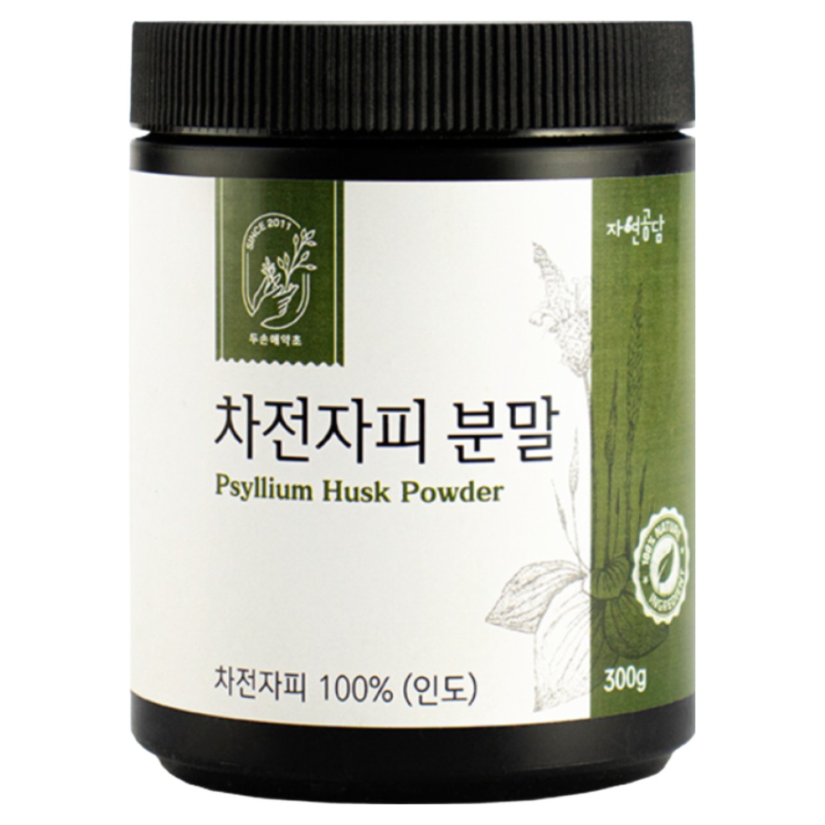 두손애약초 차전자피분말, 1개, 300g 17,800원