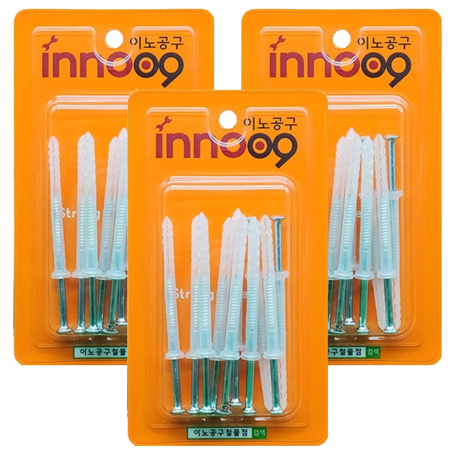 이노공구 콘크리트 칼블럭 나사못 일체형 10p NIT605 7,600원