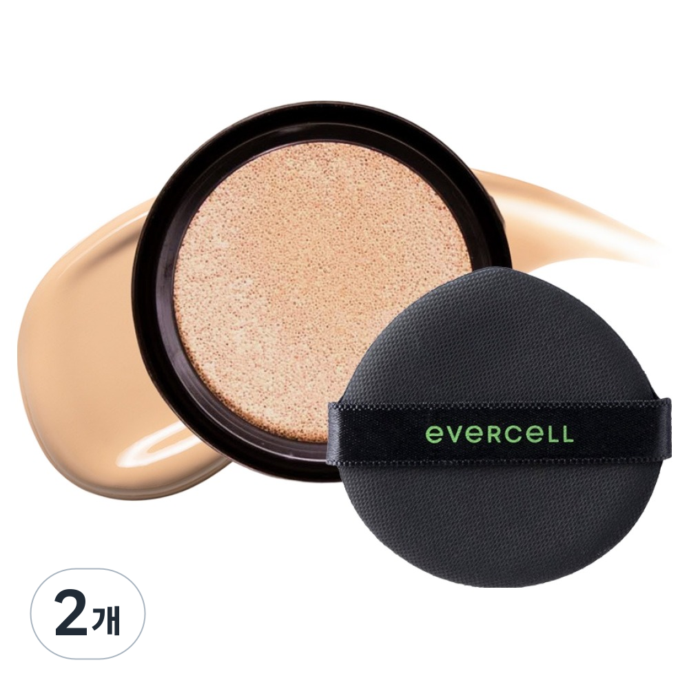 에버셀 셀 유스 퍼펙트 기미 쿠션 리필 14g, 23N 베이지, 2개 38,000원