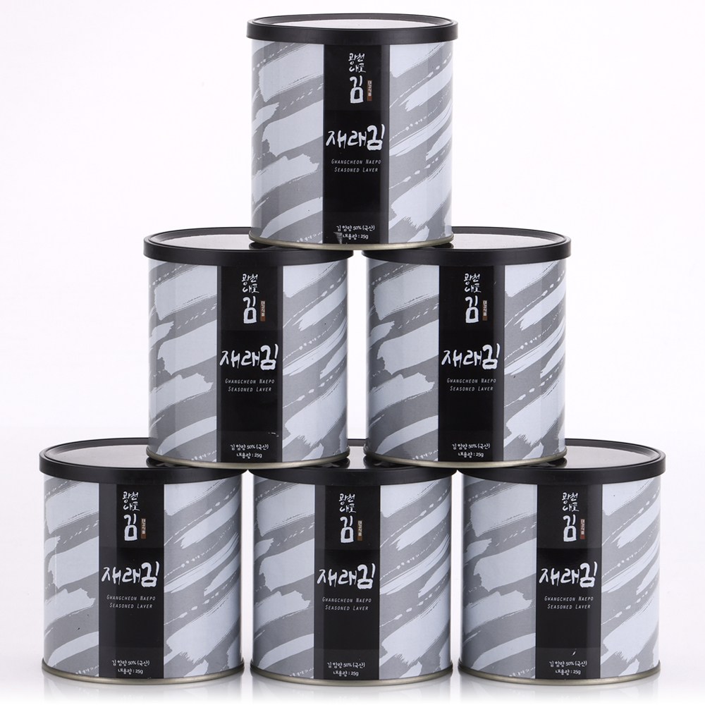 [가온애] 광천김 프리미엄 광천캔김 / 캔김 33,720원