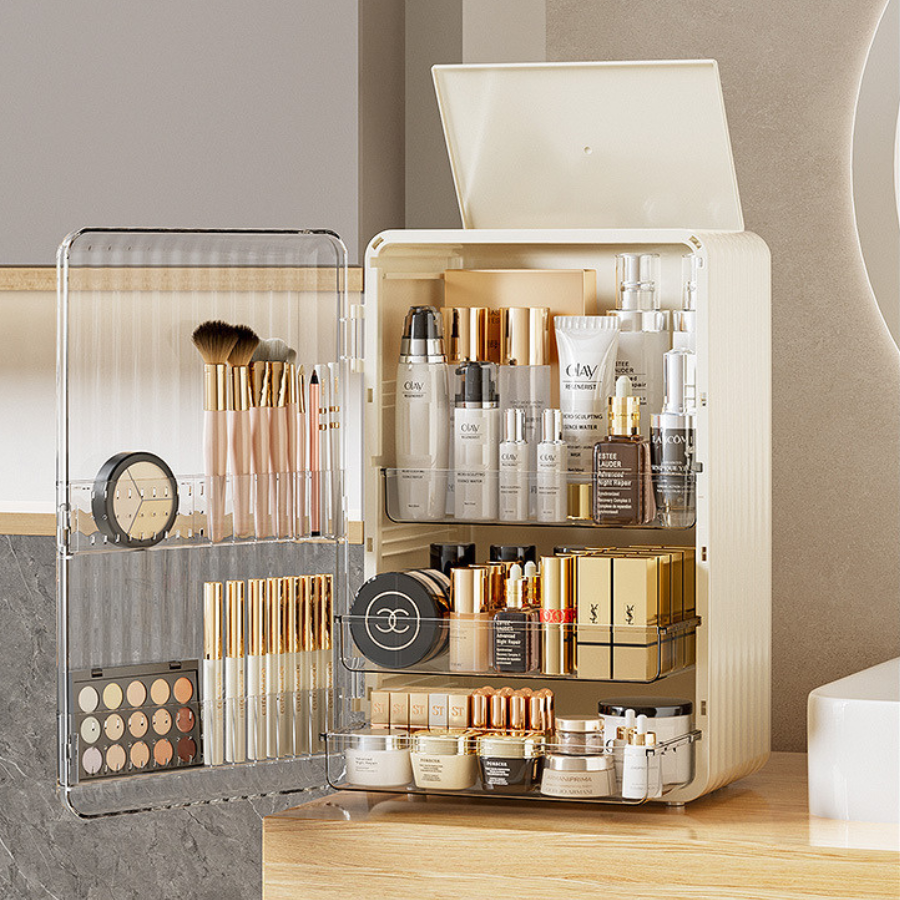 화장품 보관함 정리함 화장대 화이트 3단정리 대용량 다용도 메이크업박스 테이블 32,900원
