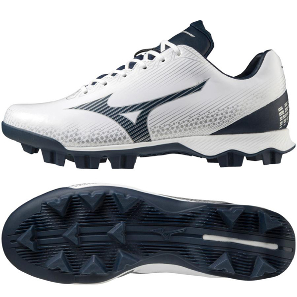 미즈노 야구화 포인트화 11GP222114 (화이트+네이비) 86,000원