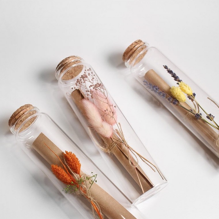 (돈라스) 유리병 꽃 편지 여자친구 남자친구 기념일 감동 편지지 이벤트 선물 35,500원