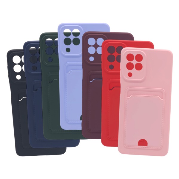 갤럭시퀀텀3 케이스 카드 젤리 파스텔 포켓 수납 6,900원