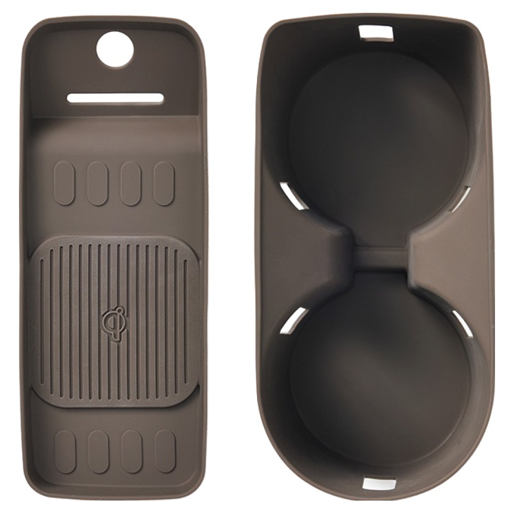 메이튼 팰리카빈 디 올 뉴 팰리세이드 LX3 튜닝 용품 실리콘 커버 7인승 무선 충전 패드 + 컵홀더 세트, 1세트, 브라운 22,750원
