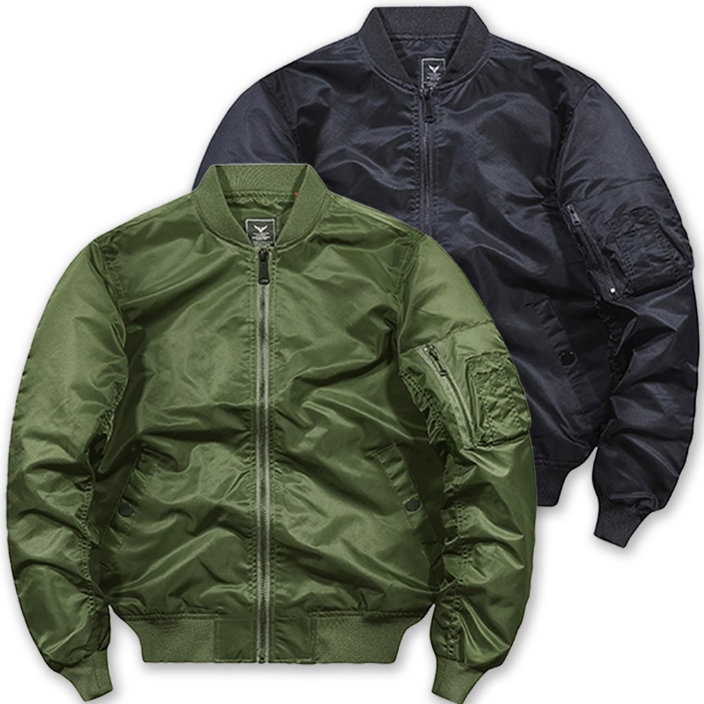 (시즌off 특가할인) 엘마운틴 남성 겨울 방풍 항공점퍼 MA-1 블루종 자켓 빅사이즈 29,700원