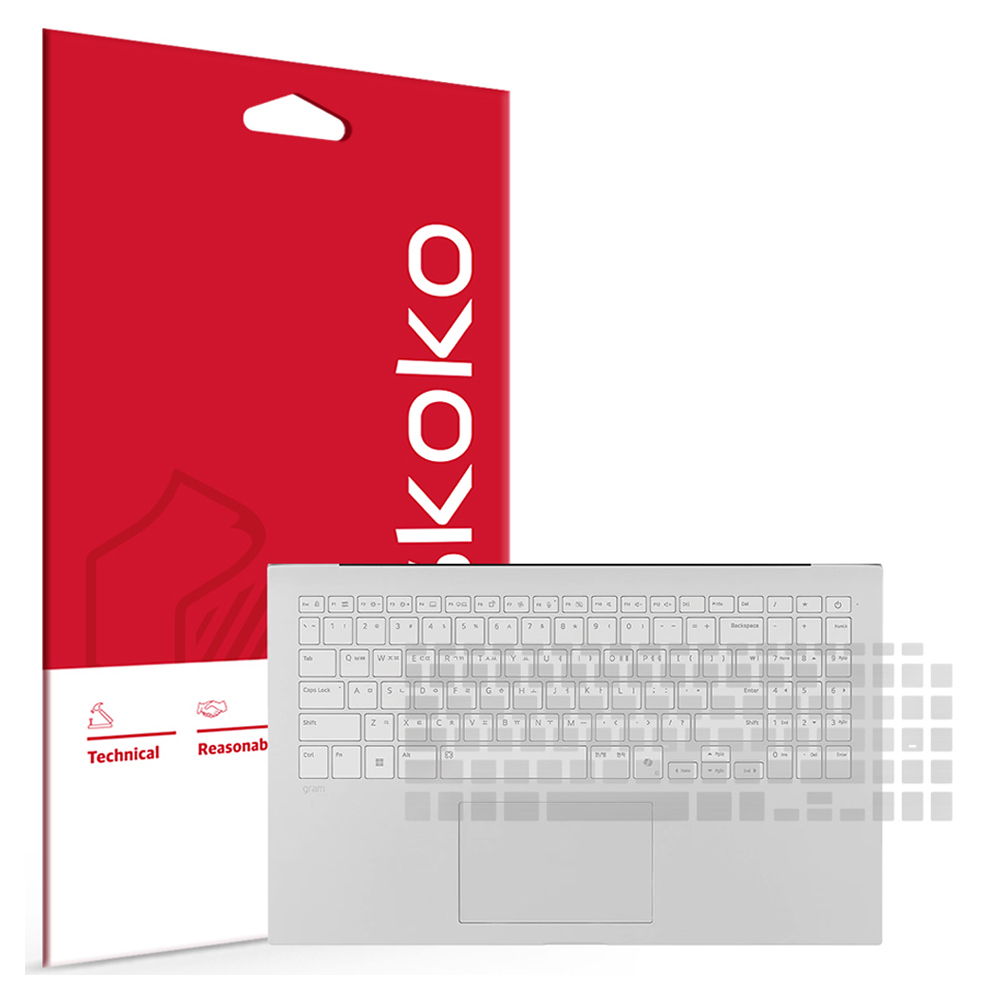 스코코 LG그램 AI 2026 15Z95U 15ZD95U 키보드 보호필름 세트 8,630원