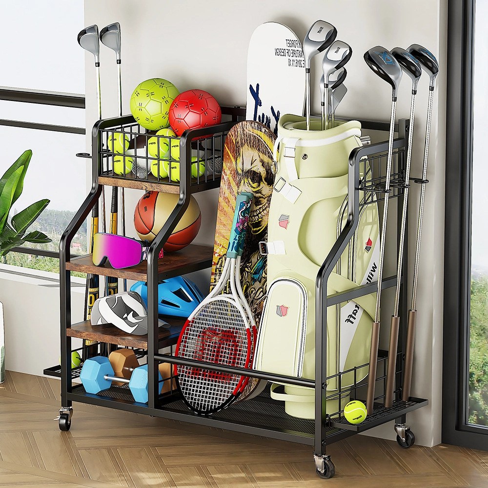 골프 클럽채 보호 거치대 철제 이동식 수납대 골프채 81,600원