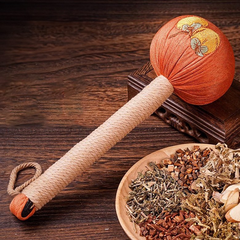 SMILEMORLI 피로 회복 핸디 마사지 방망이 멀티 안마봉, 주황색, 1개 13,230원