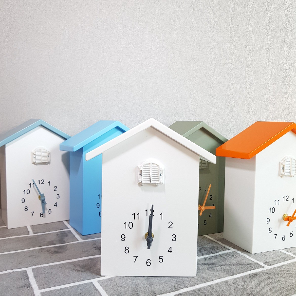 TM 국내배송 터치미 레트로 뻐꾸기 무소음 인테리어 벽시계 배터리 사용 34,500원