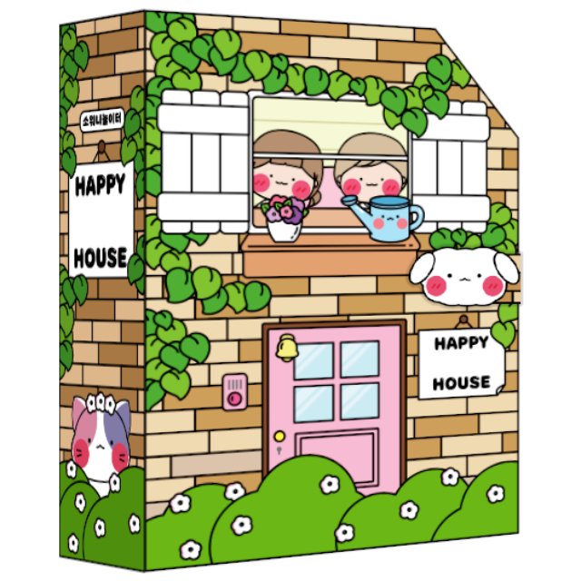 소워니놀이터 행복한 우리집 스퀴시북 DIY 만들기 세트, 1개 29,900원