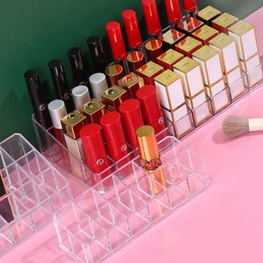 샘플 네일 틴트 보관함 매니큐어 화장품 진열대 정리 수납함 화장대 꾸미기 정리함 36구 풀투명 13,300원