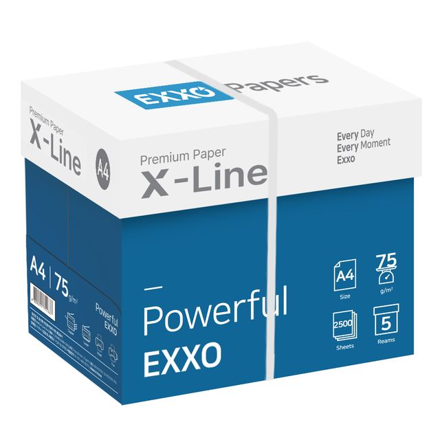 (엑소) 엑스라인 A4 복사용지(A4용지) 75g 2500매 1BOX 21,200원