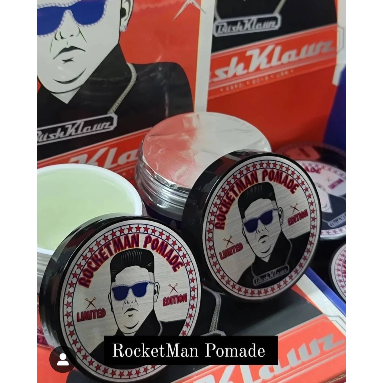 [부시클로스 본사직영몰] 로켓맨 포마드 리미티드 에디션 남자 헤어왁스 남성용 포마드 왁스 바버샵 23,600원