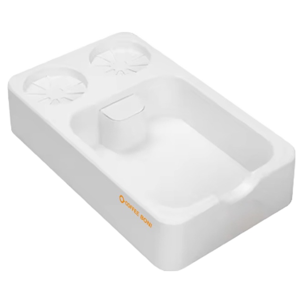 커피보니 2구 넉박스 탬핑 스테이션, WHITE, 1개 18,400원
