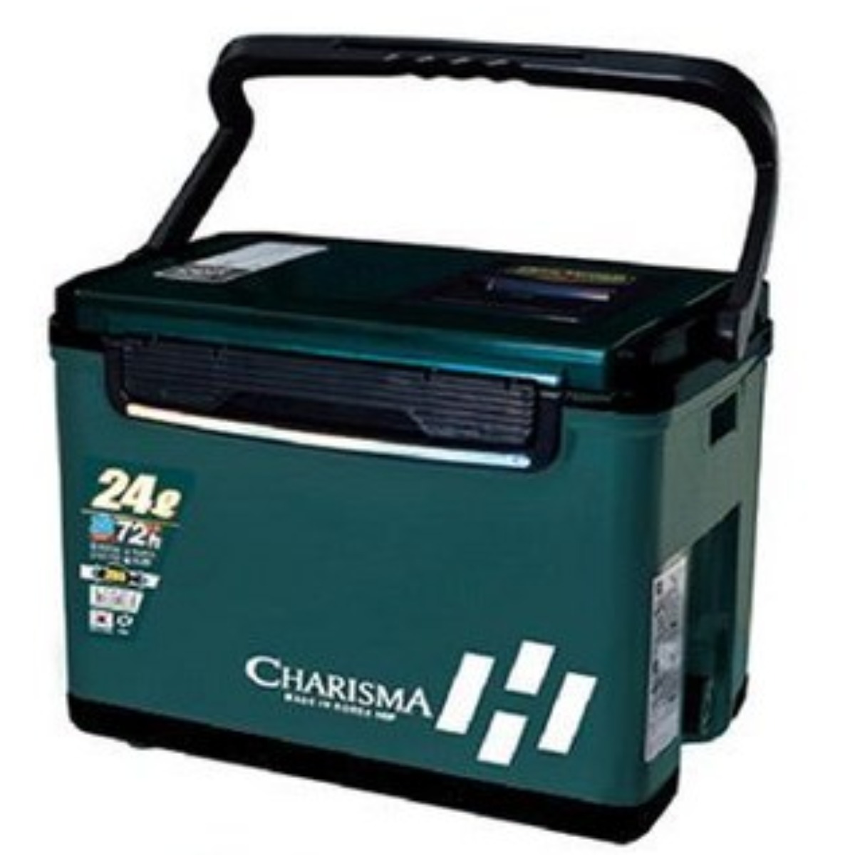 HDF 해동 카리스마 아이스박스 24리터 24L 낚시 쿨러 24리터 캠핑, 1개, 24L, 24L 그린BK 117,000원