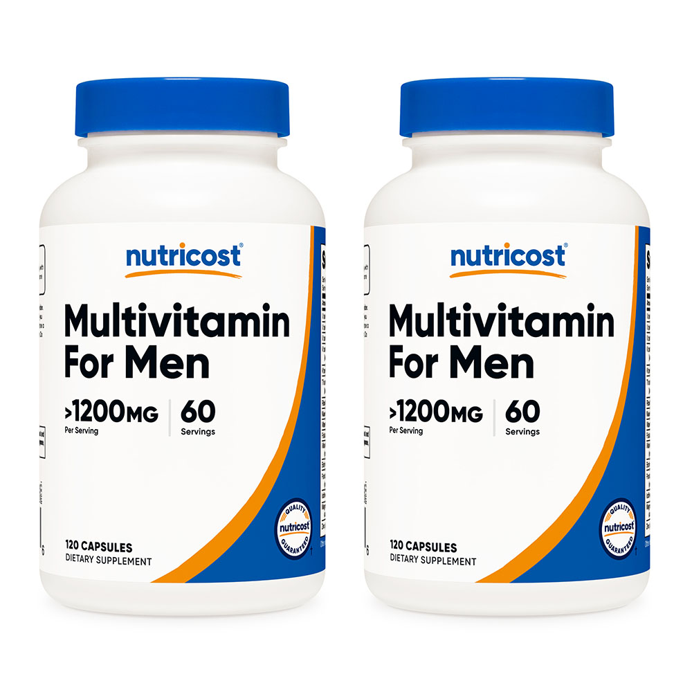 뉴트리코스트 멀티비타민 포 맨 1200mg 120캡슐, 120정, 2개 44,200원