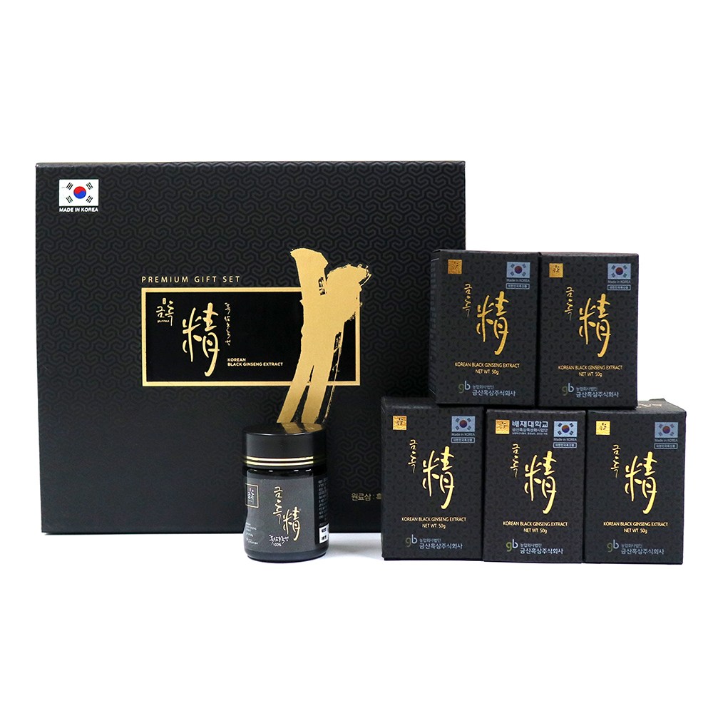 금흑 흑삼 농축액 금흑정 250g (50gX5병), 250g, 1박스 294,060원