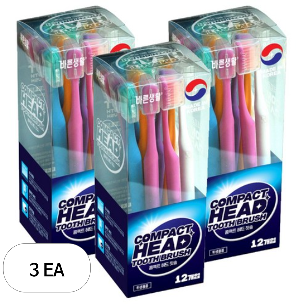 바른생활 콤팩트헤드 초극세모칫솔 24,990원