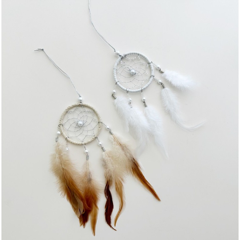 힐링 수면 비타민 드림캐쳐 감성 인테리어 마크라메 불면증 소품 캠핑, white (화이트) 16,200원