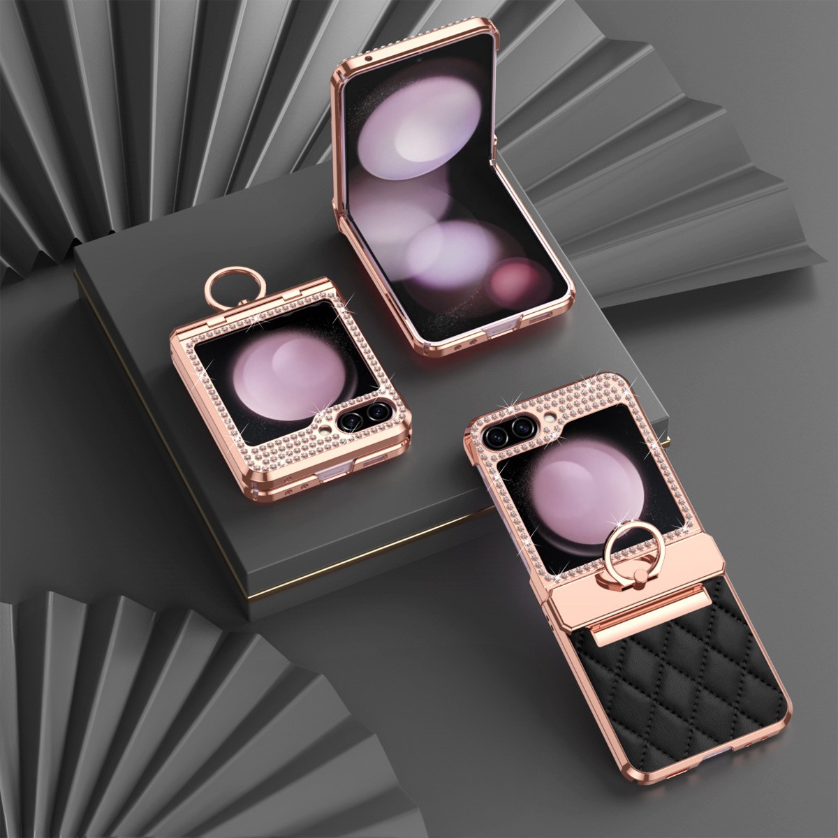 떨샵 골드큐빅케이스 지플립6 힌지커버갤럭시폰케이스 제트플립5 기본힌지보호케이스 11,700원