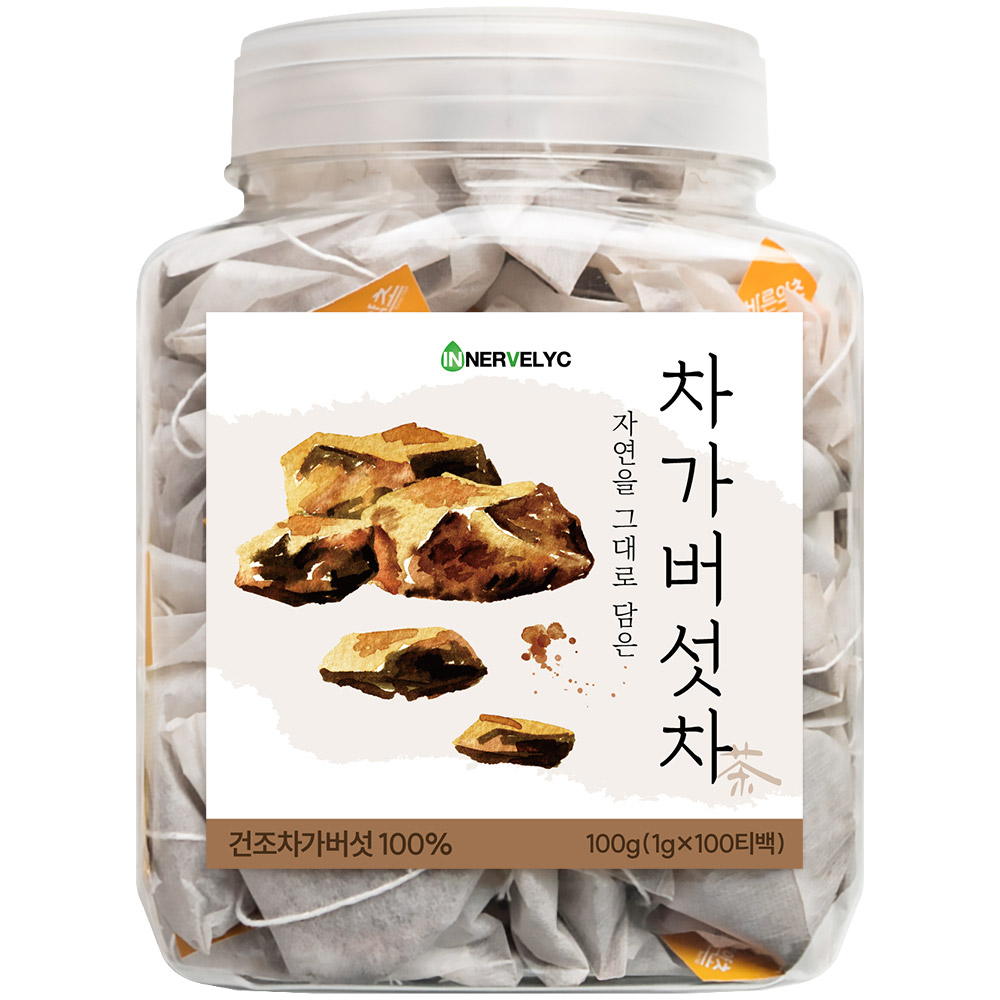 이너블릭 차가버섯차 1500만 티백 판매 돌파 PLA 친환경 필터 19,910원