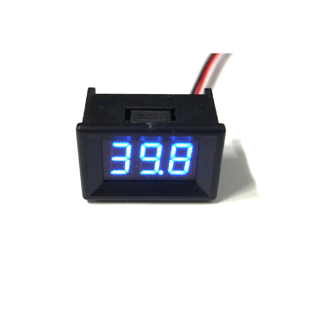 방수형 볼트게이지 2선 전압 측정 12v-100v 납산 리튬 볼트메타 6,000원