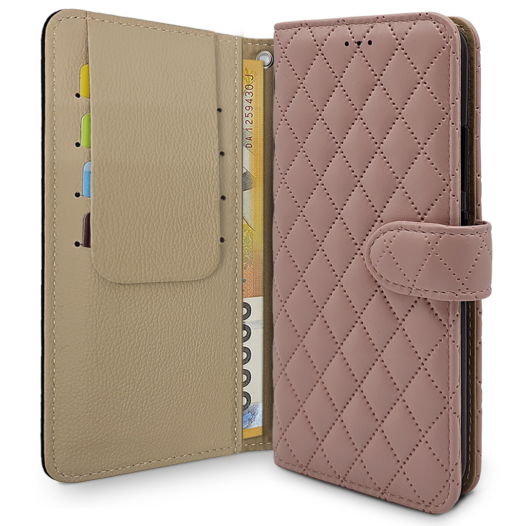 아리움 헤리스 퀼팅 지갑형 카드 분실방지 덮개 다이어리 케이스 17,960원