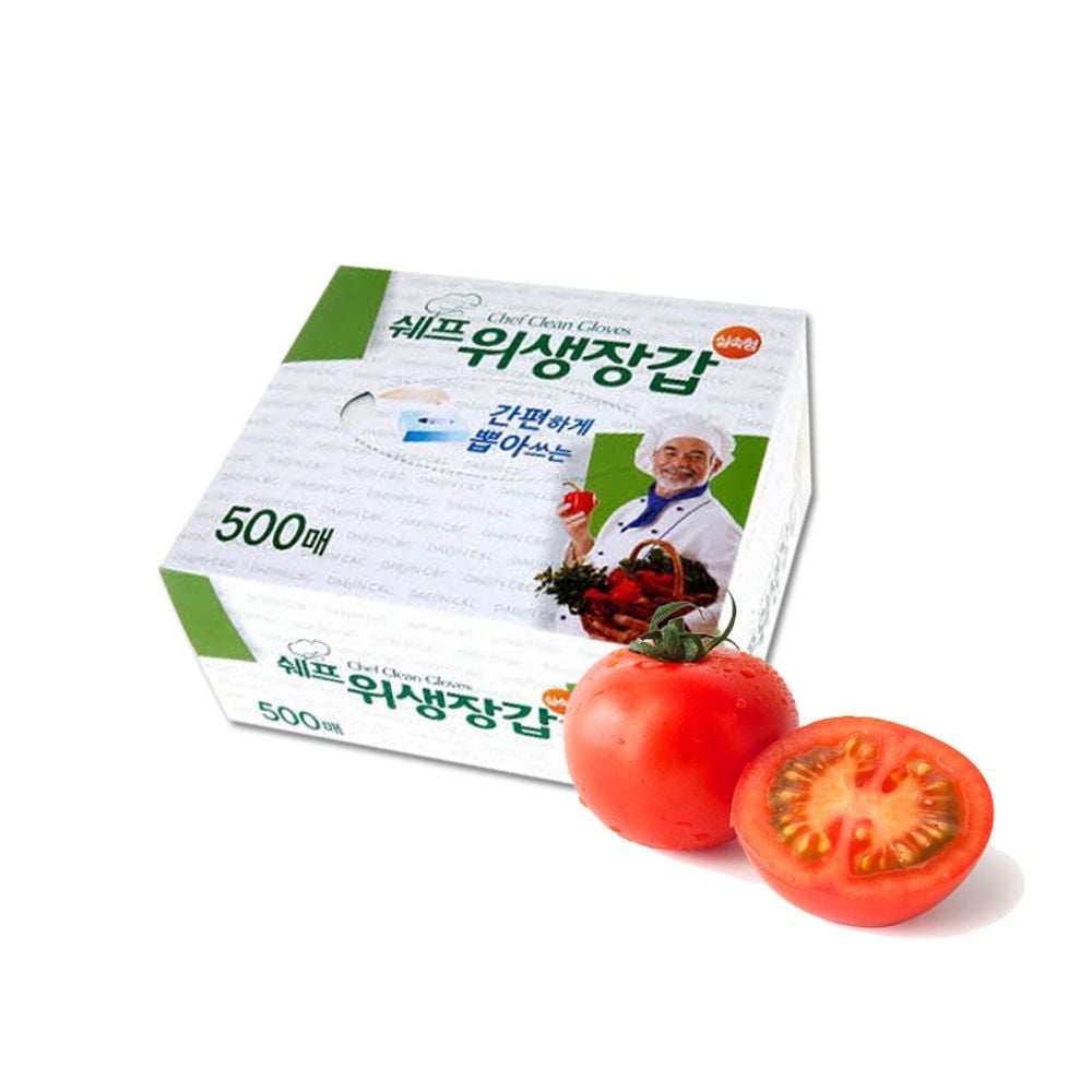 쉐프 위생장갑 500매 16개 한박스-1879999EA 121,710원