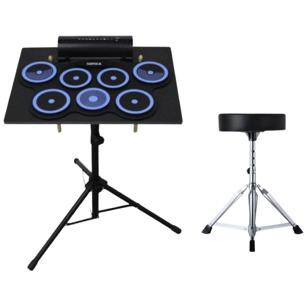 삼익악기 전자드럼 SERD-1 스탠드 의자 풀구성 세트, 1개 150,000원