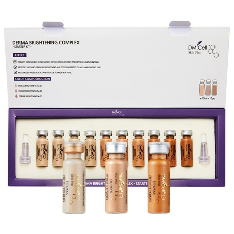 디엠쎌 더마 브라이트닝 콤플렉스 비비글로우 비비세럼 5ml 10Pcs, ( MIX ) 스타터 키트, 10개, 5ml 110,000원