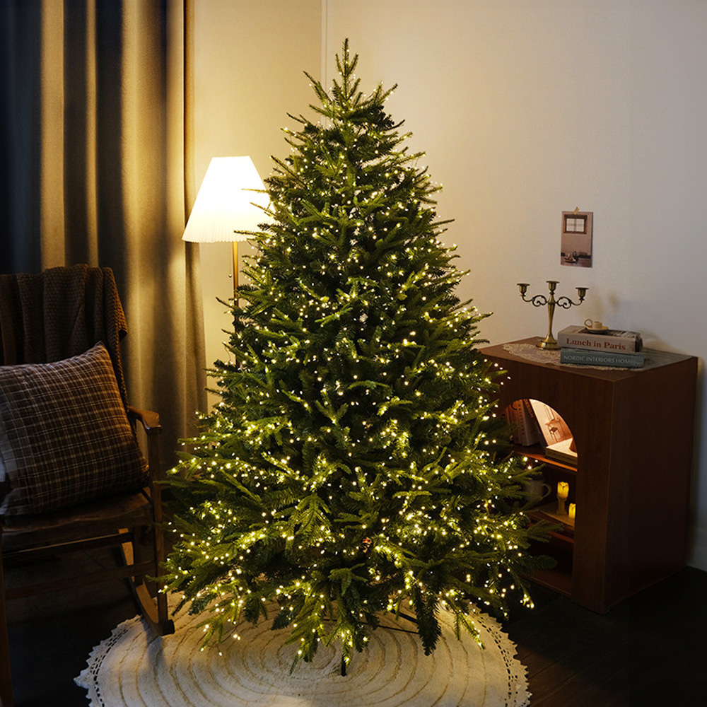 21세기트랜드 8모드 USB타입 인테리어 지네 전구 500구 15m, 블랙와이어 옐로우, 15m, 1개 27,800원