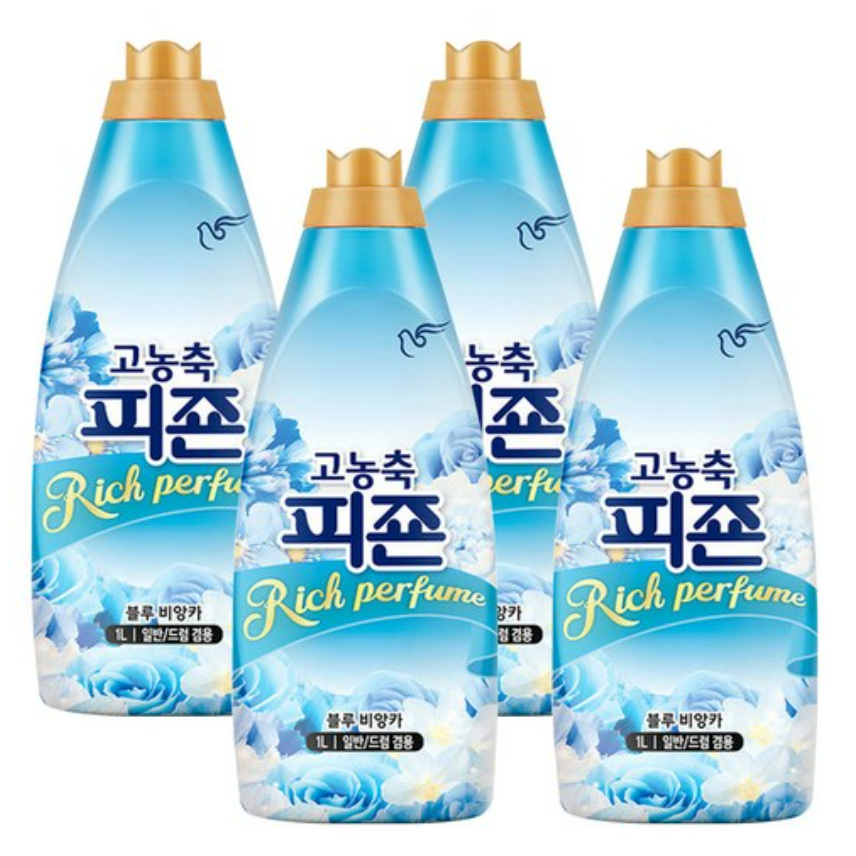 피죤 고농축 리치퍼퓸 섬유유연제 블루비앙카 본품 15,990원