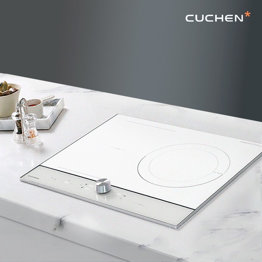 [2025년신제품/전국설치가능] 쿠첸 화이트 올파워 인덕션 3구 빌트인 560X480 보더리스 3400W 408,000원