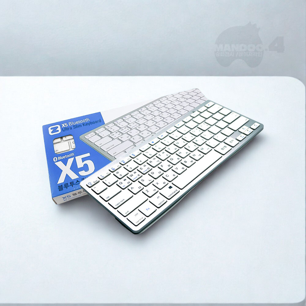 코시 베이직 블루투스 키보드, 화이트(각인없음), MD4_WT_NO, 제조사축 18,900원